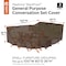 Classic Accessories Madrona Waterproof Patio Cover, 100"x80"x36", Dark Cocoa 56-319-026601-RT - alternate 6
